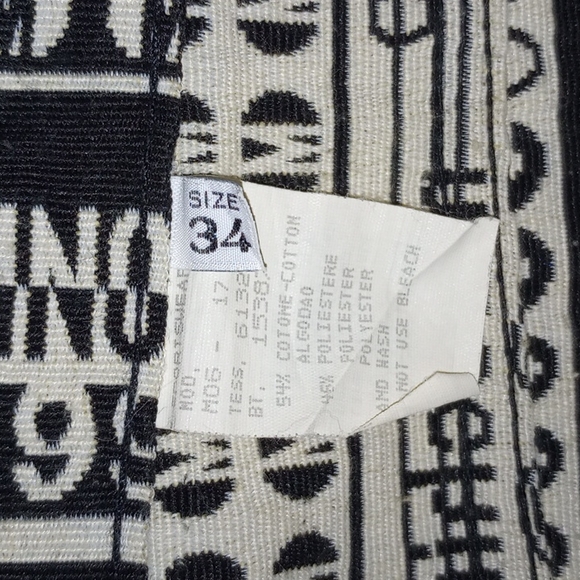 MOSCHINO PEACE & LOVE VINTAGE PANTS - Picture 2 of 14